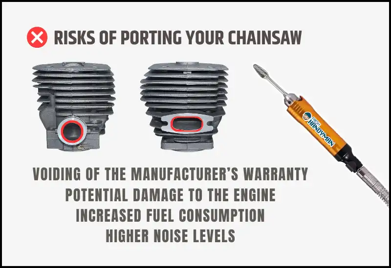 Risks of Porting Your Chainsaw