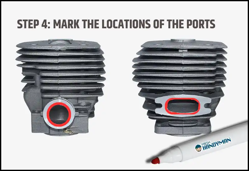 Mark the Locations of the Ports