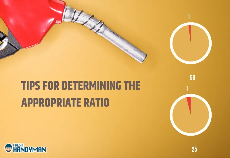 Tips for determining the appropriate ratio