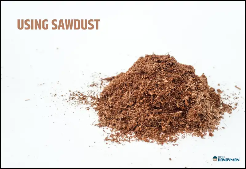 Using Sawdust