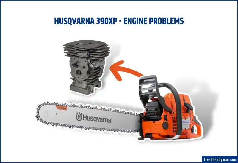 Husqvarna 390XP - Engine problems