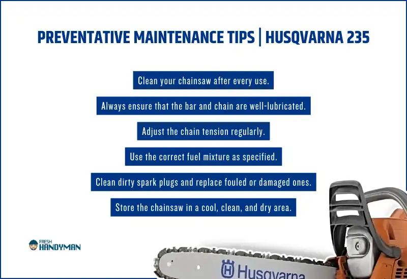 Preventative Maintenance Tips _ Husqvarna 235