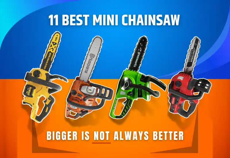 11 Best Mini and Small Chainsaws of 2023: [Handheld, Cordless, Gas-Powered]