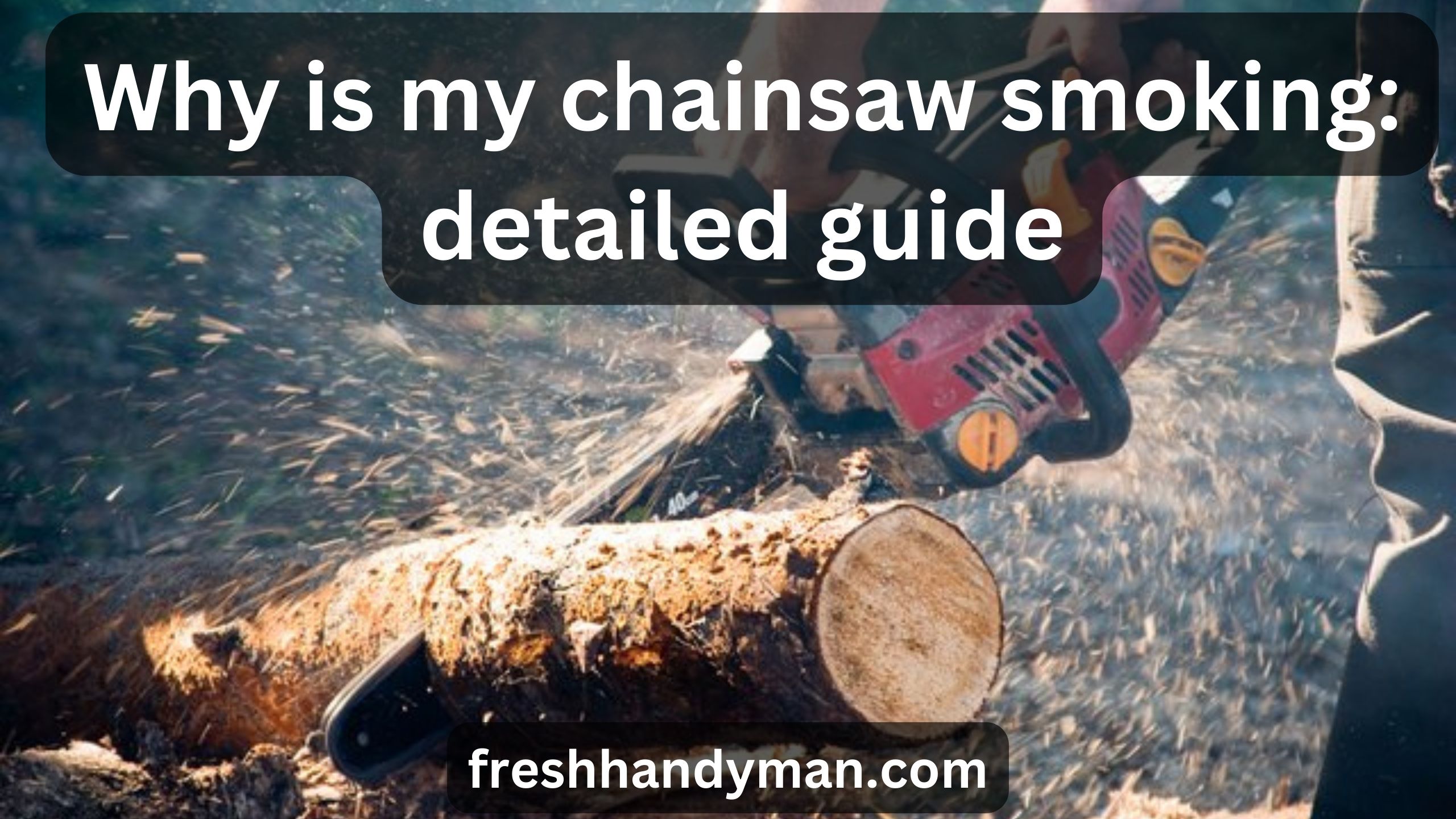 Why is my chainsaw smoking: detailed guide