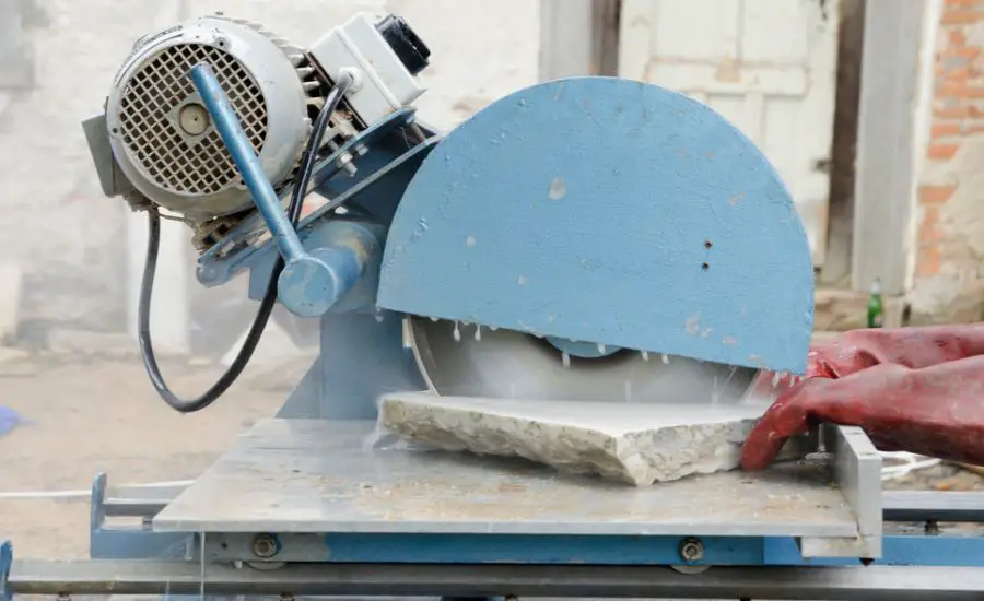 can you cut tile with a miter saw